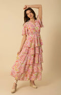 Karsyn Long Dress - Rosa