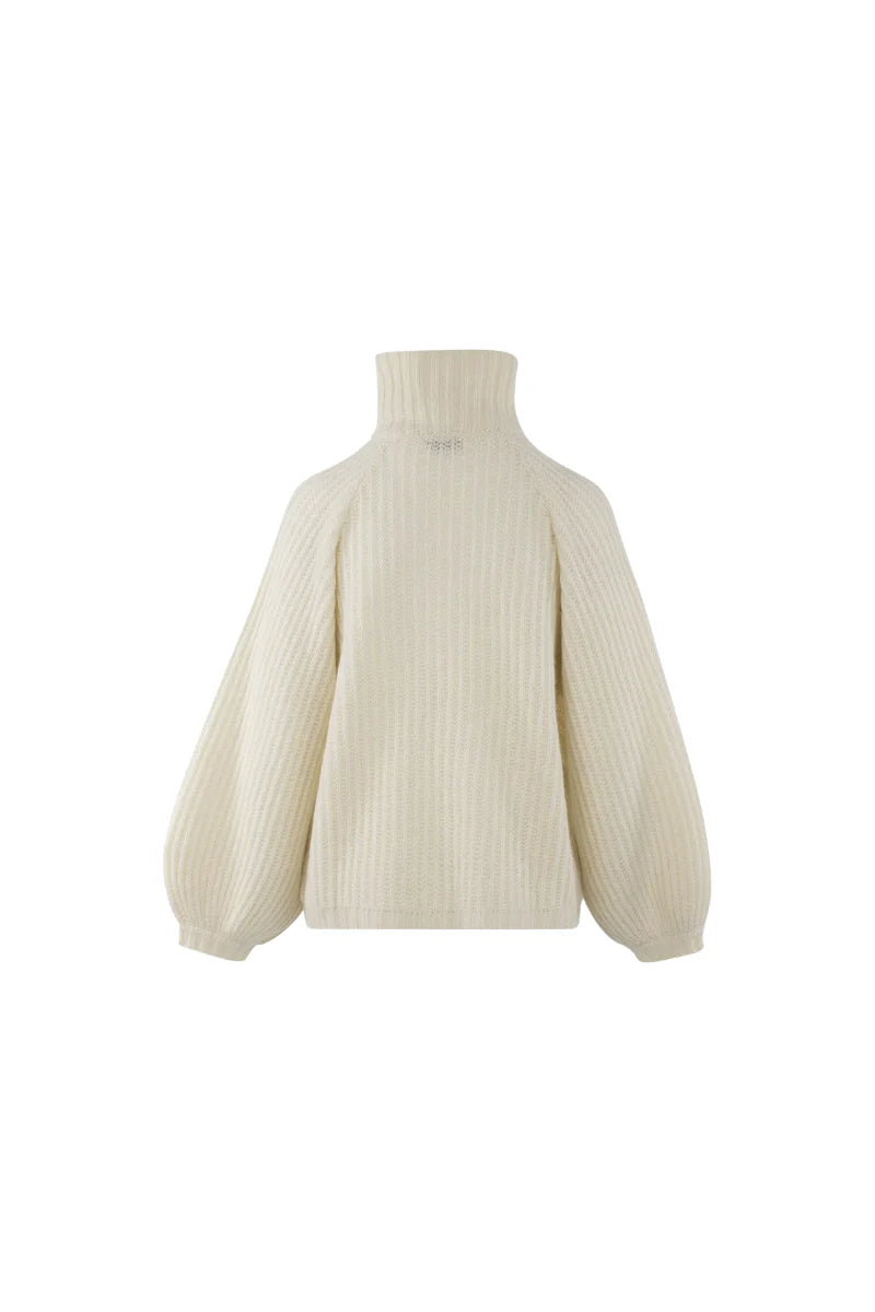 Lova Half-Zip - Cream