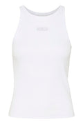 GZdrew Rhinestone Logo Linne - Bright White