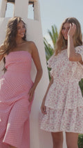 Alexa Dress - Pink Boquet