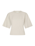 Asha Boxy Tee - Ivory