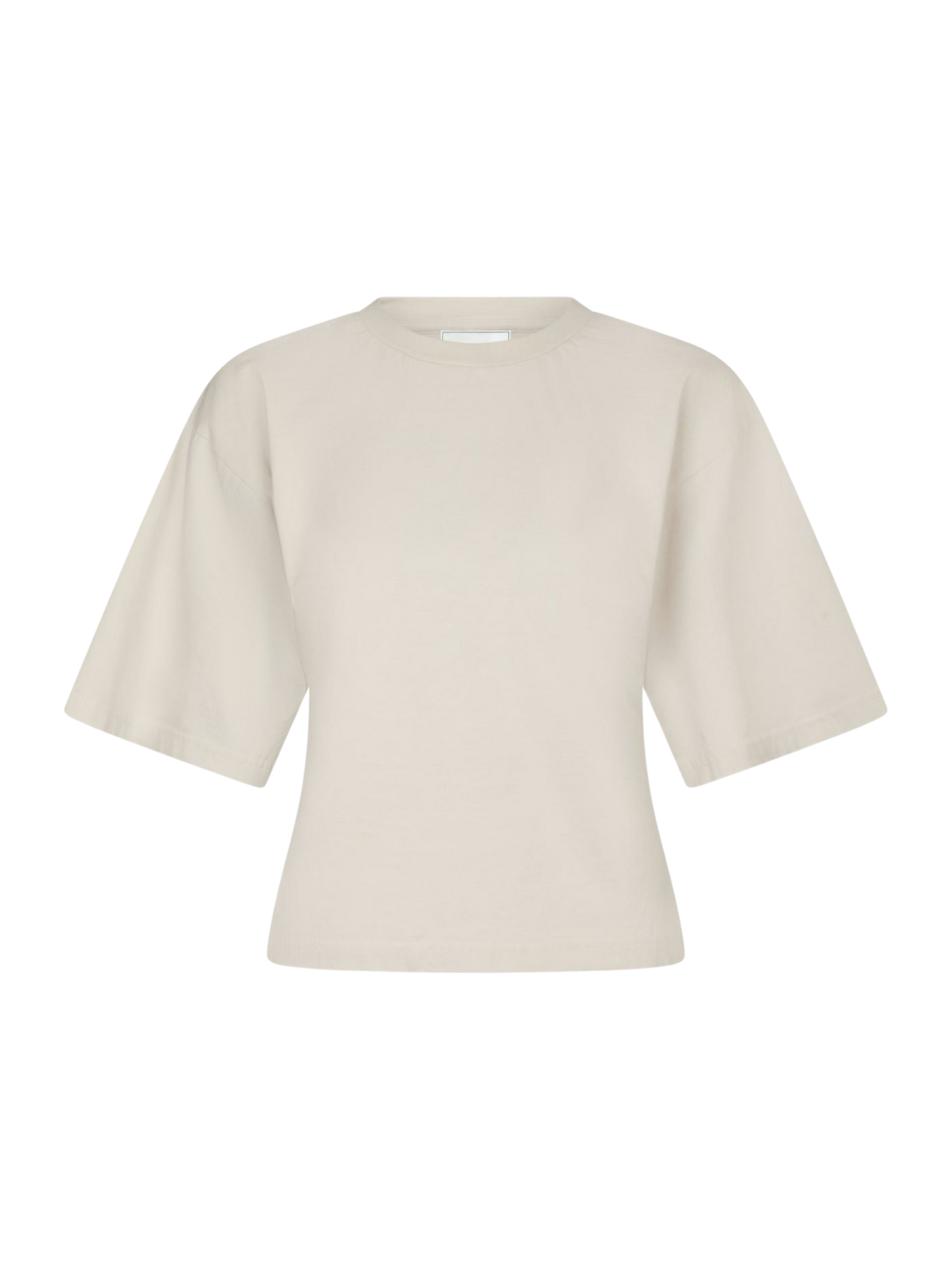 Asha Boxy Tee - Ivory