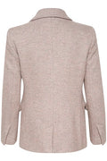 WandisIW Blazer - Mocha Grey Melange