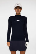 Adeline Stickad Tröja - JL Navy