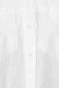 Poplin Cropped Shirt - Bright White