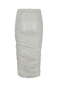 Jersey Wrap Skirt - Glacier Gray
