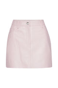 Leather Mini Skirt - Ballerina