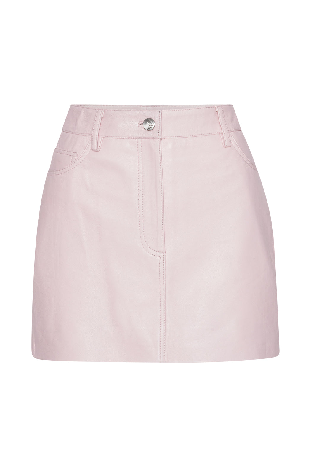 Leather Mini Skirt - Ballerina