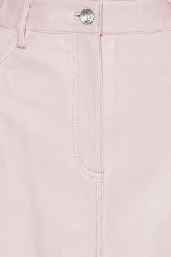 Leather Mini Skirt - Ballerina