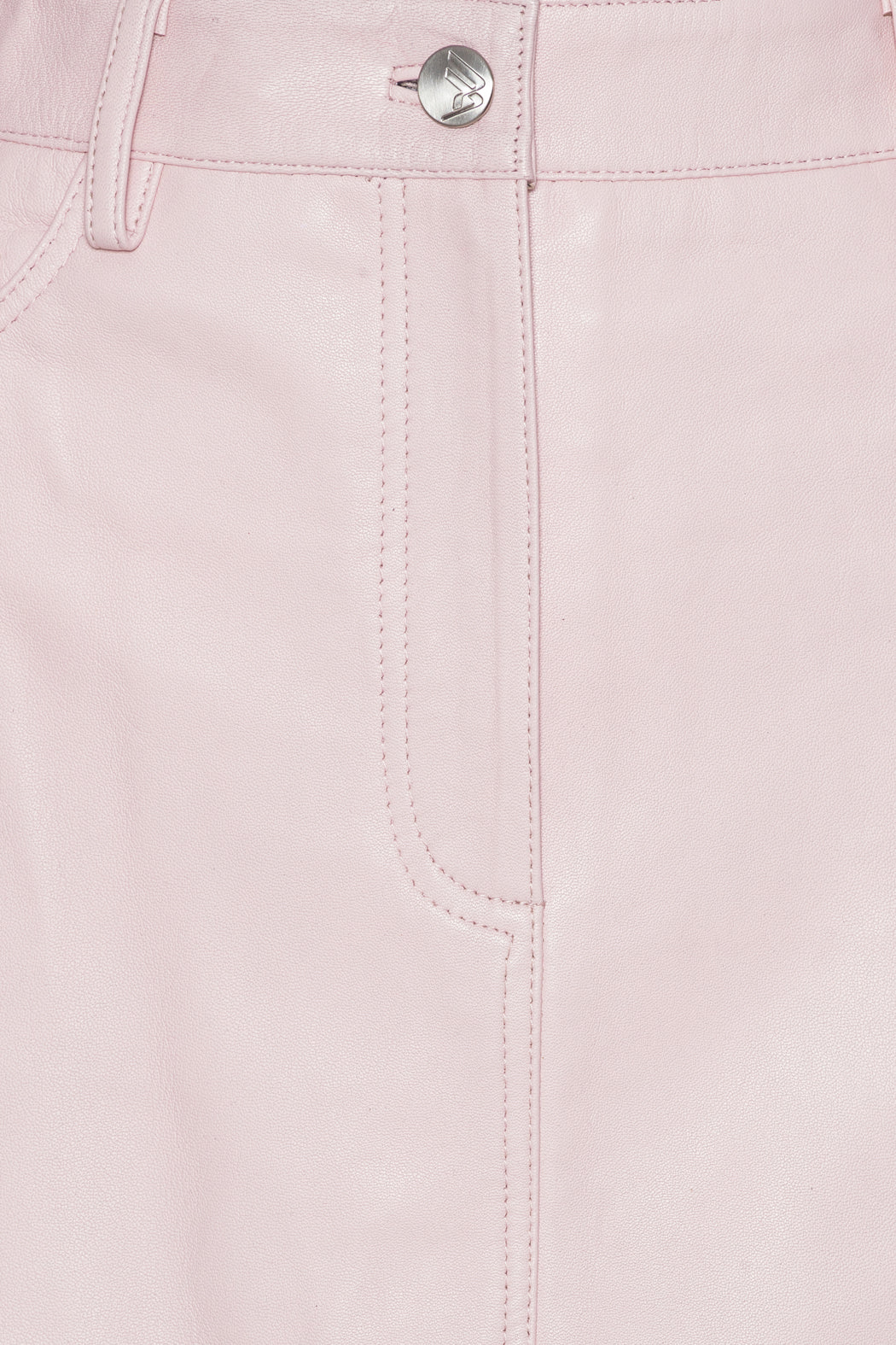 Leather Mini Skirt - Ballerina