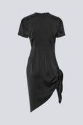 Midi Knot Dress - Svart