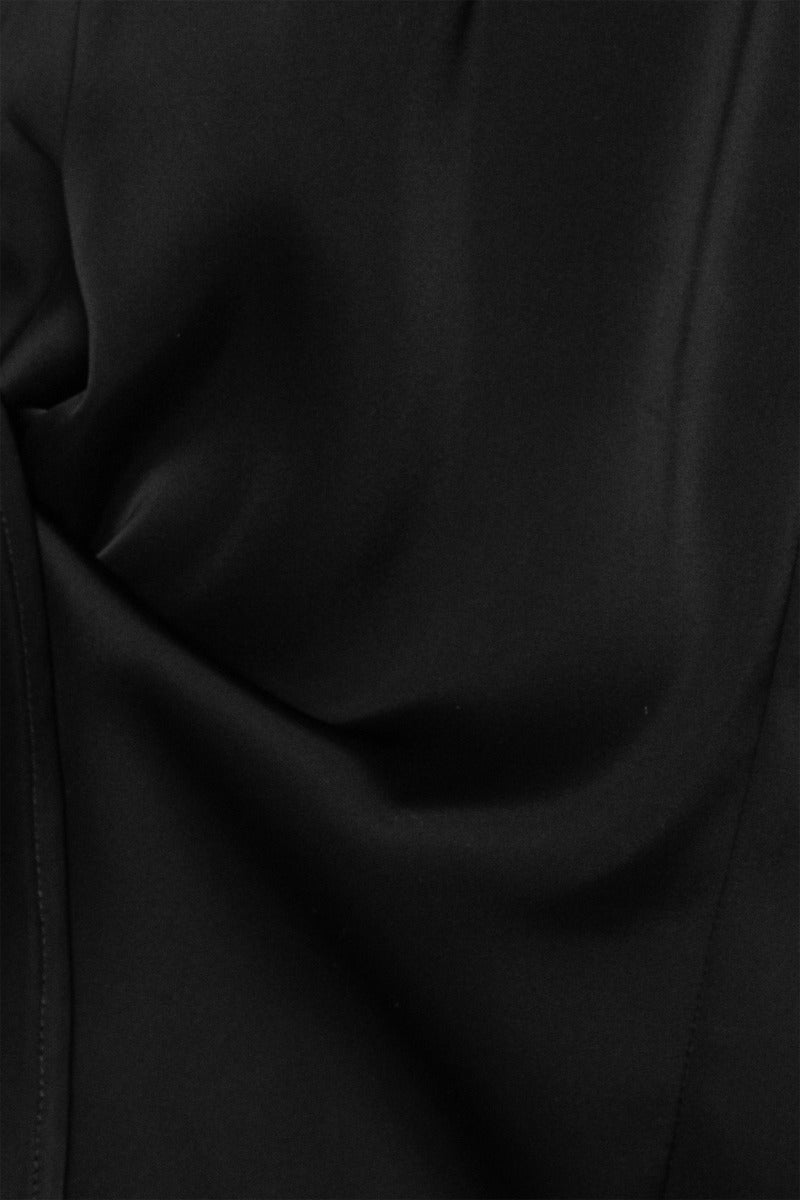 Midi Knot Dress - Svart