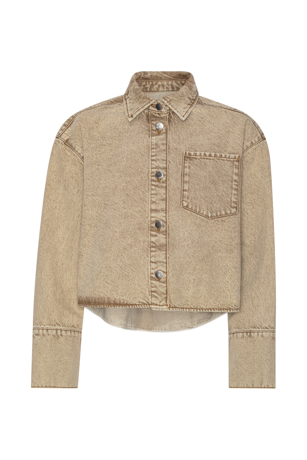 Short Denim Shirt - Pure Cashmere