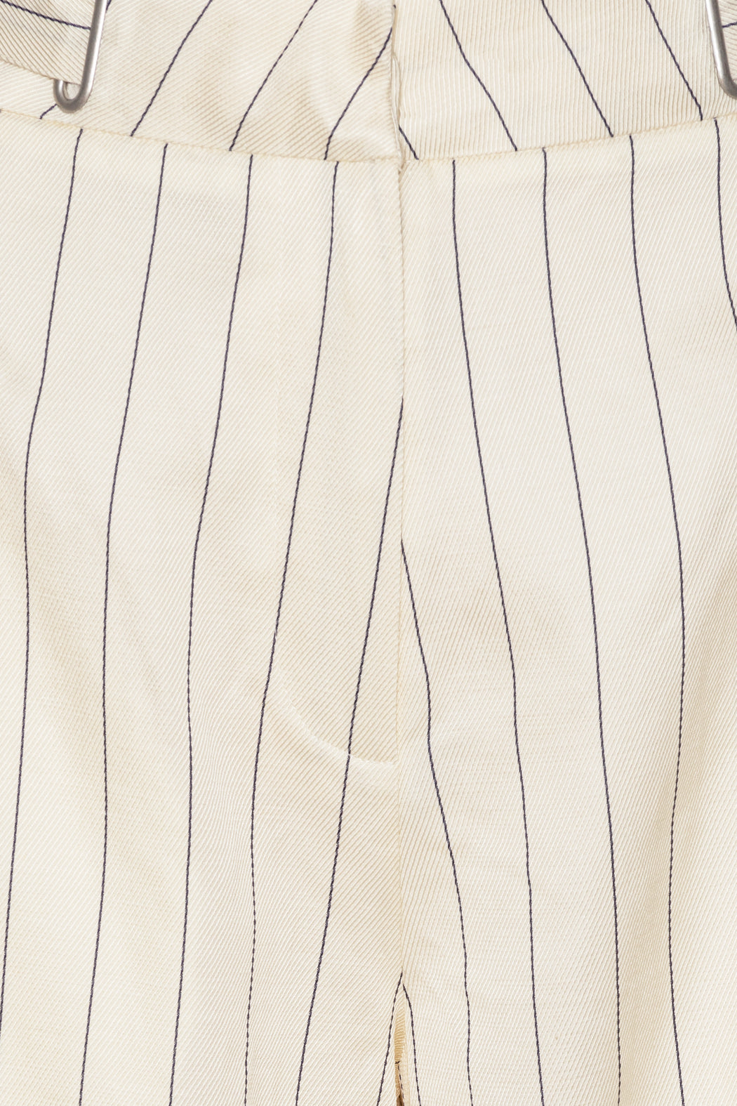 Wide Suiting Pants - Egret Comb