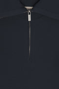 Zipped Collar Knit - Vulcan