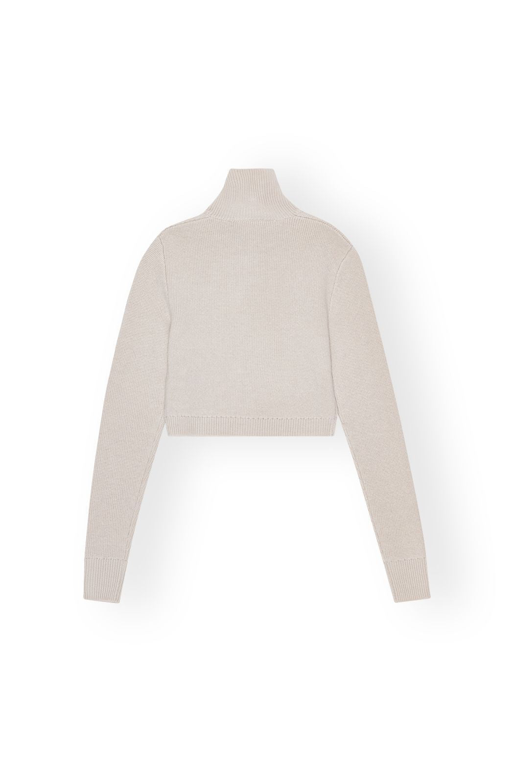 Knitted Slim Cardigan - Tofu Beige