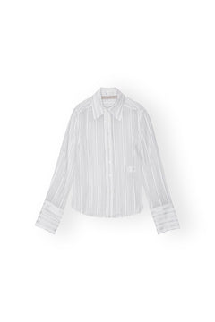 Fitted Shirt - Cloud Dancer Comb.