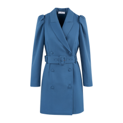 Savannah Dress - Ensign Blue