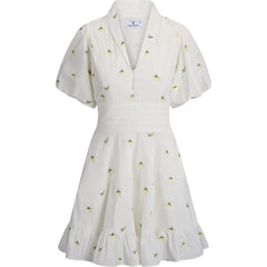 Makayla Dress - Lemon Aop
