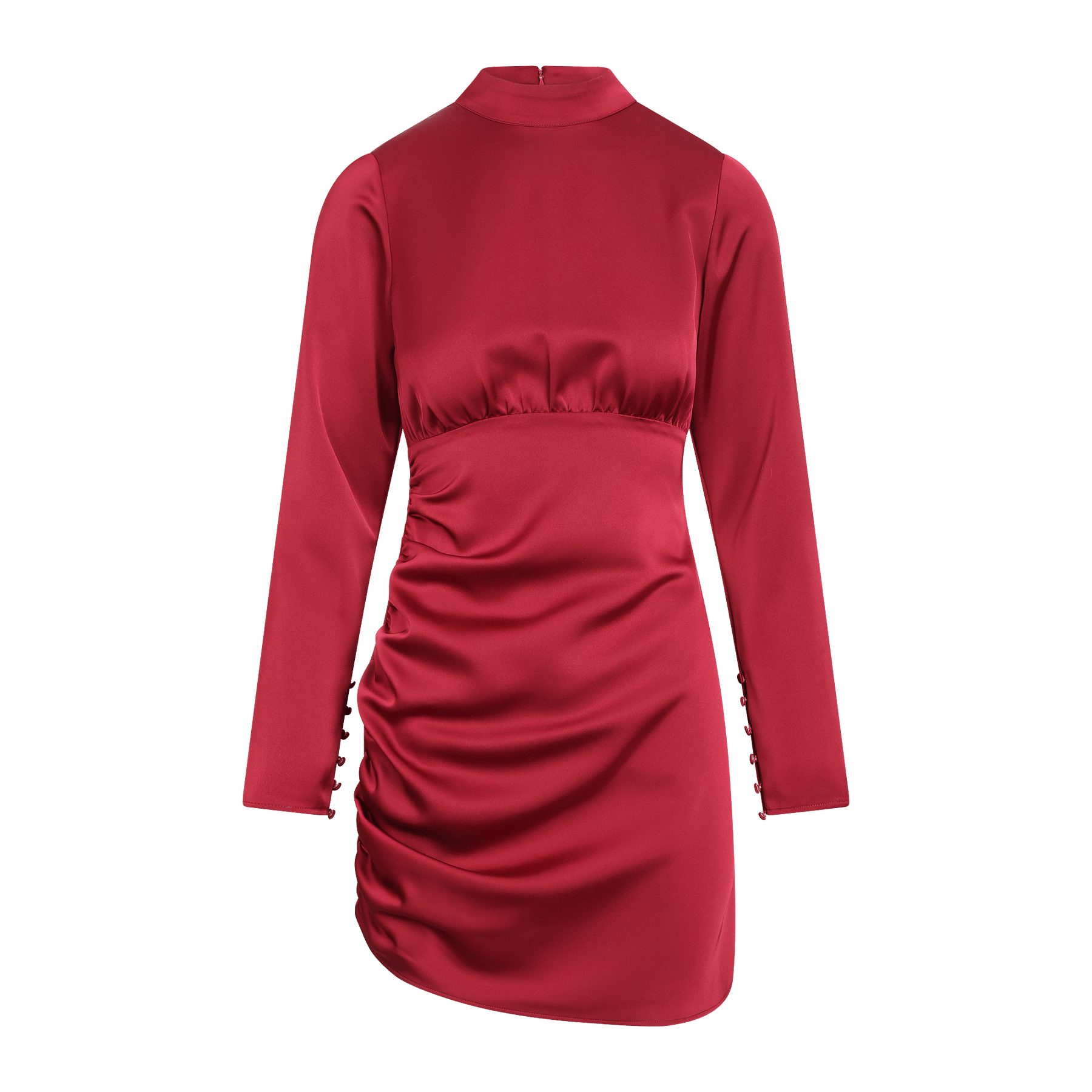 Isabel Dress - Burgundy