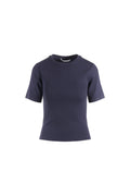 Pippa Rib Tee - Navy