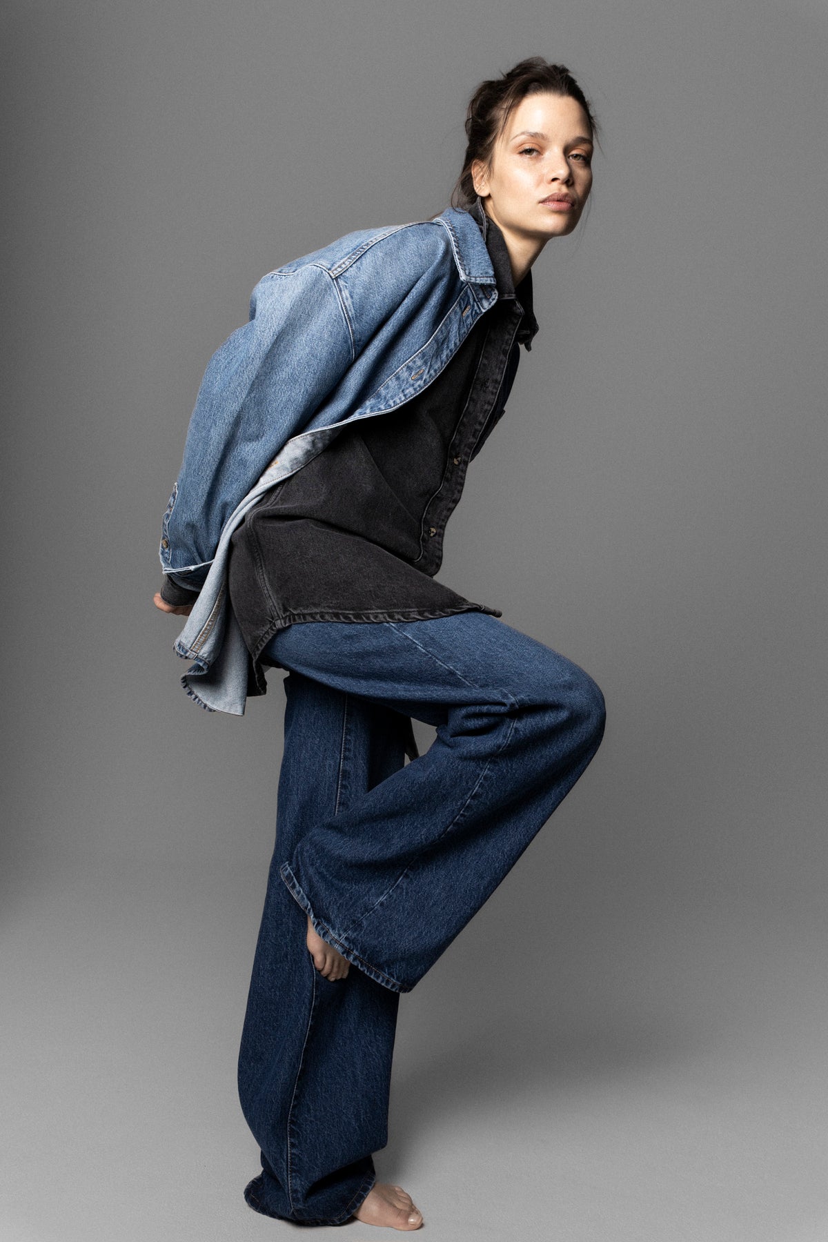 Alex Shirt - Mid Blue