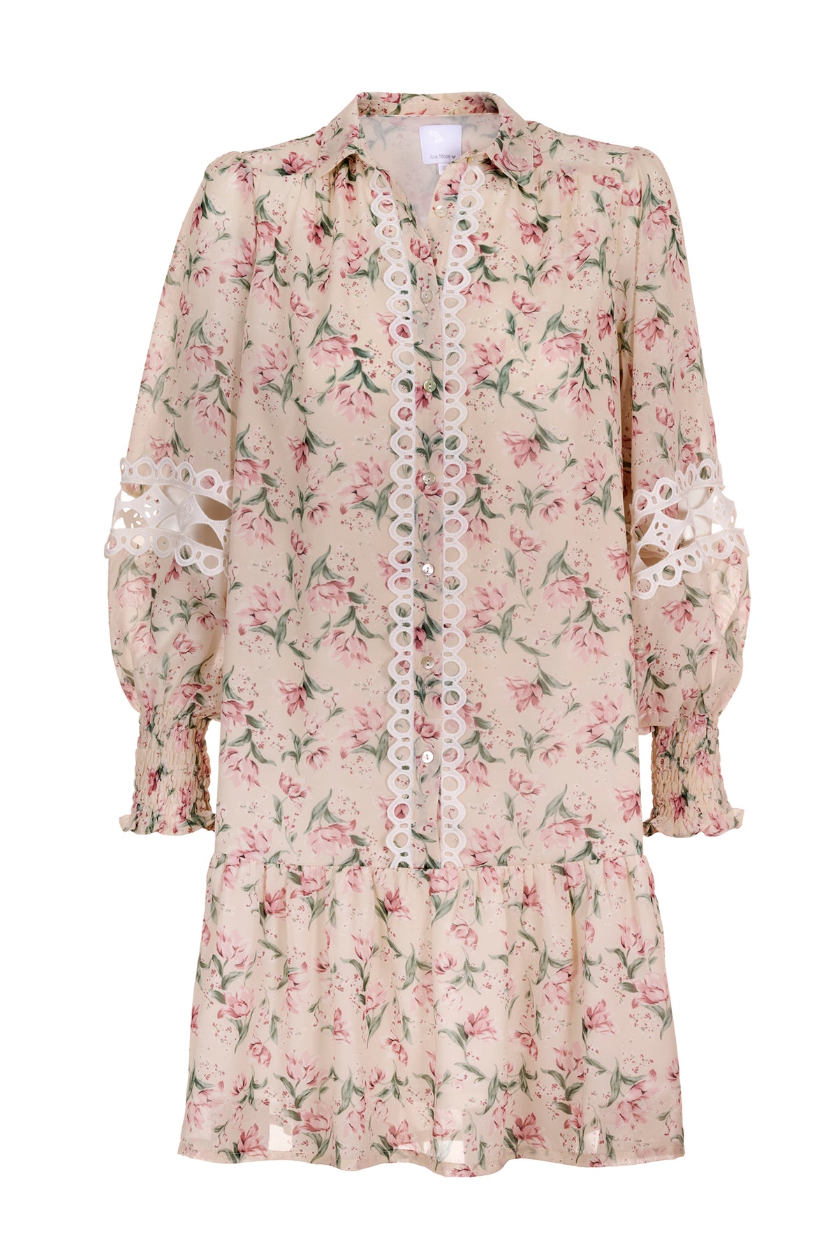 Hawaii Dress - Pale Rose