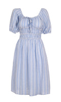 Sailor Dress - Ljusblå