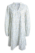Alexis Dress - Yellow Branch Print