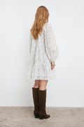 Alexis Dress - Yellow Branch Print