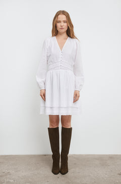 Lea Dress - White