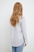 Bibi Crepe Shirt - Navy
