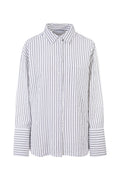 Bibi Crepe Shirt - Navy
