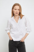 Claudia Blouse - White