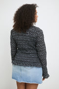 Mila Blouse - Black Lupin Print