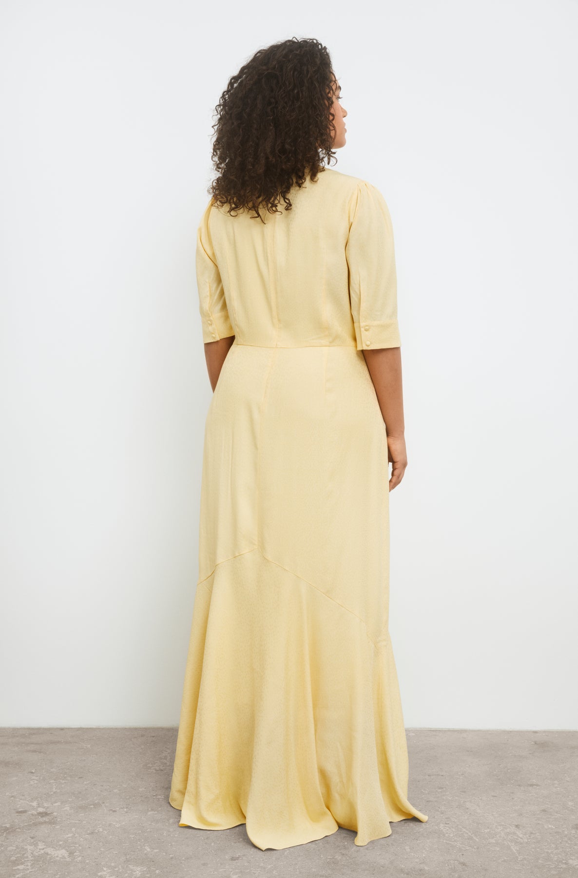 Paloma Dress - Light Yellow