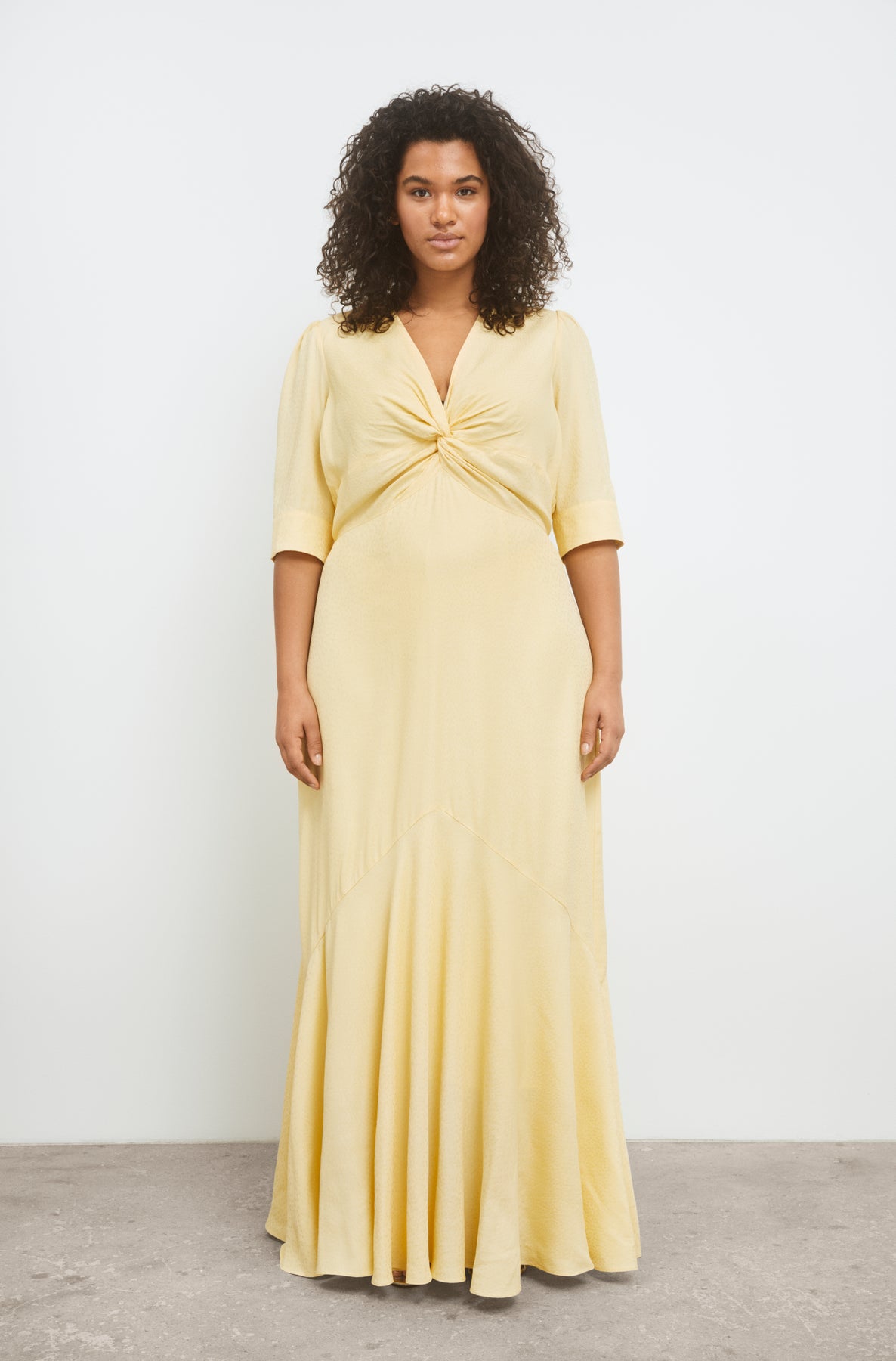 Paloma Dress - Light Yellow