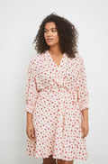 Emelia Dress - Pink Berry Print