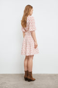 Emelia Dress - Pink Berry Print