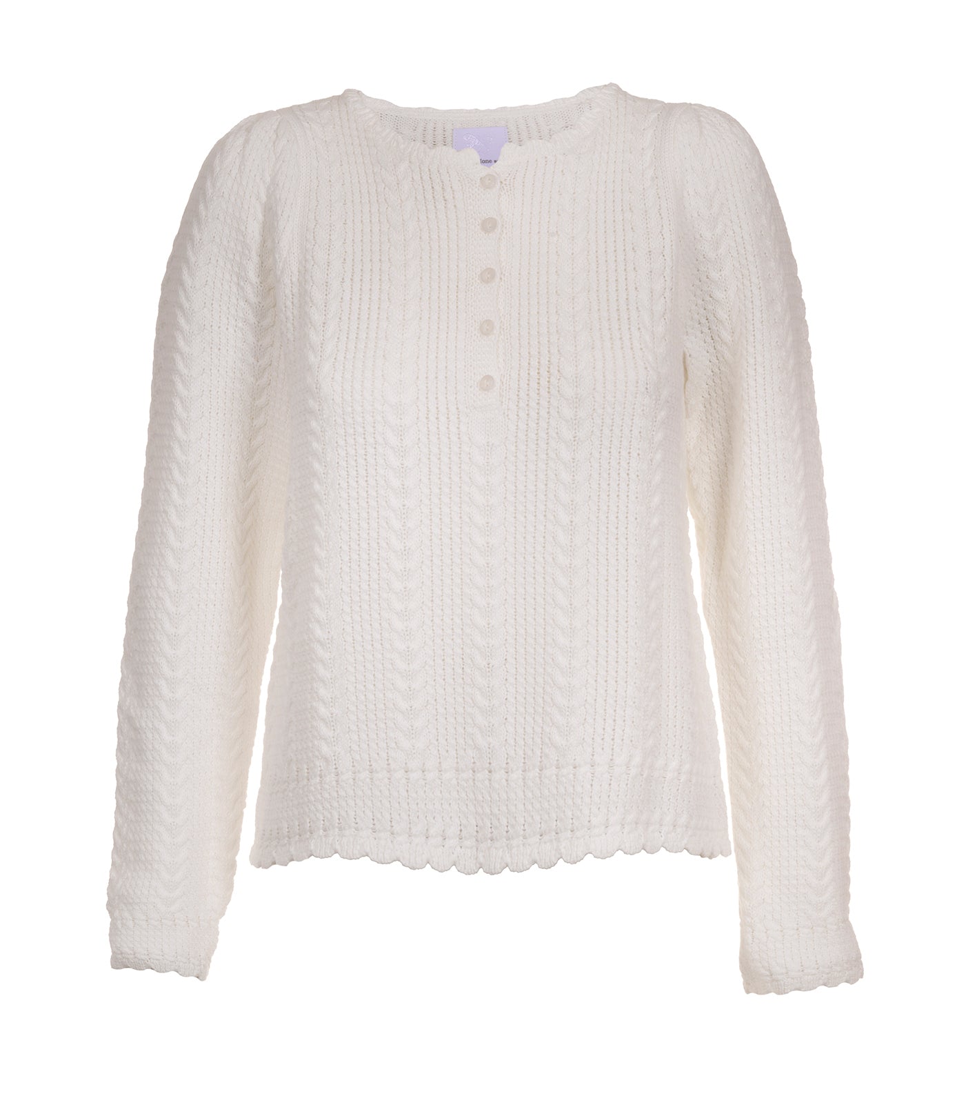 Bridget Pullover - Vit