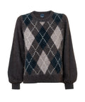 Argyle Pullover - Brun