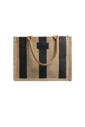 Market Bag Small - Black Stripe