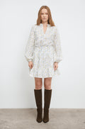 Fie Skirt - Yellow Branch Print