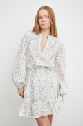 Fie Skirt - Yellow Branch Print
