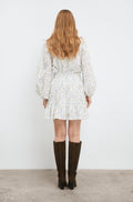 Fie Skirt - Yellow Branch Print