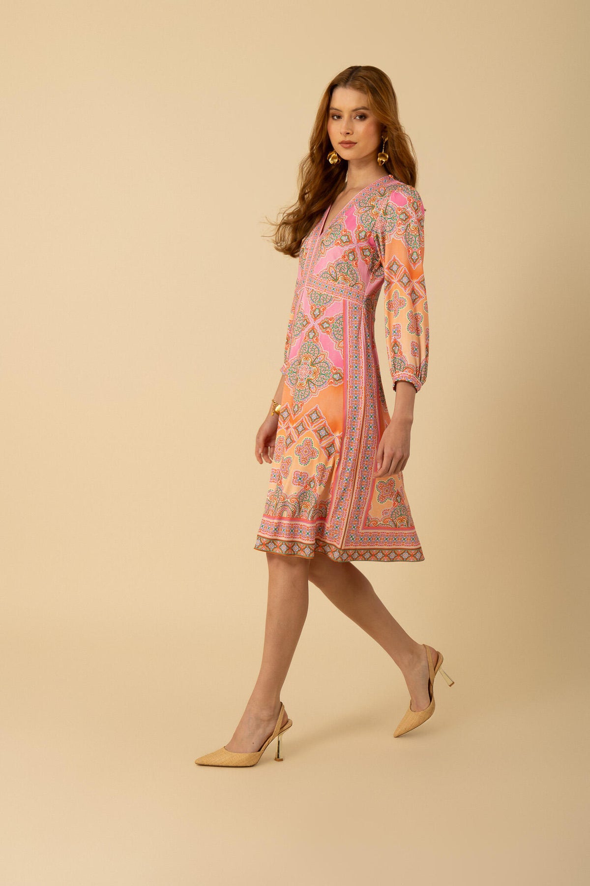 Sevyn Hb Midiklänning - Rosa