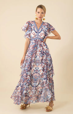 Aleah Dress - Navy