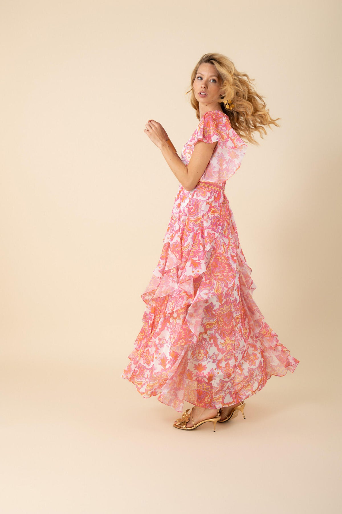 Aleah Dress - Rosa