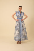 Holland Maxi Dress - Blå
