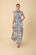 Holland Maxi Dress - Blå